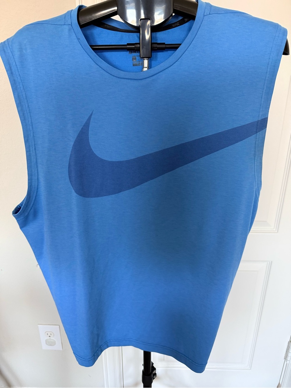 Nike Blue Dri-FIT Athletic Tank Top